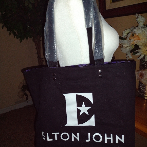 Elton John Swag Set Tote and Accessories - Picture 4 of 4